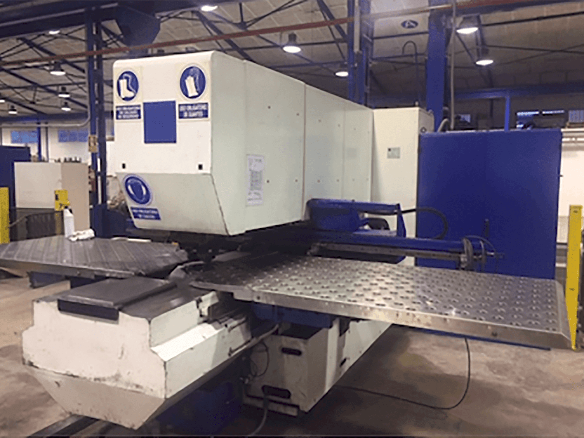 Front view of Trumpf Trumatic 240R machine