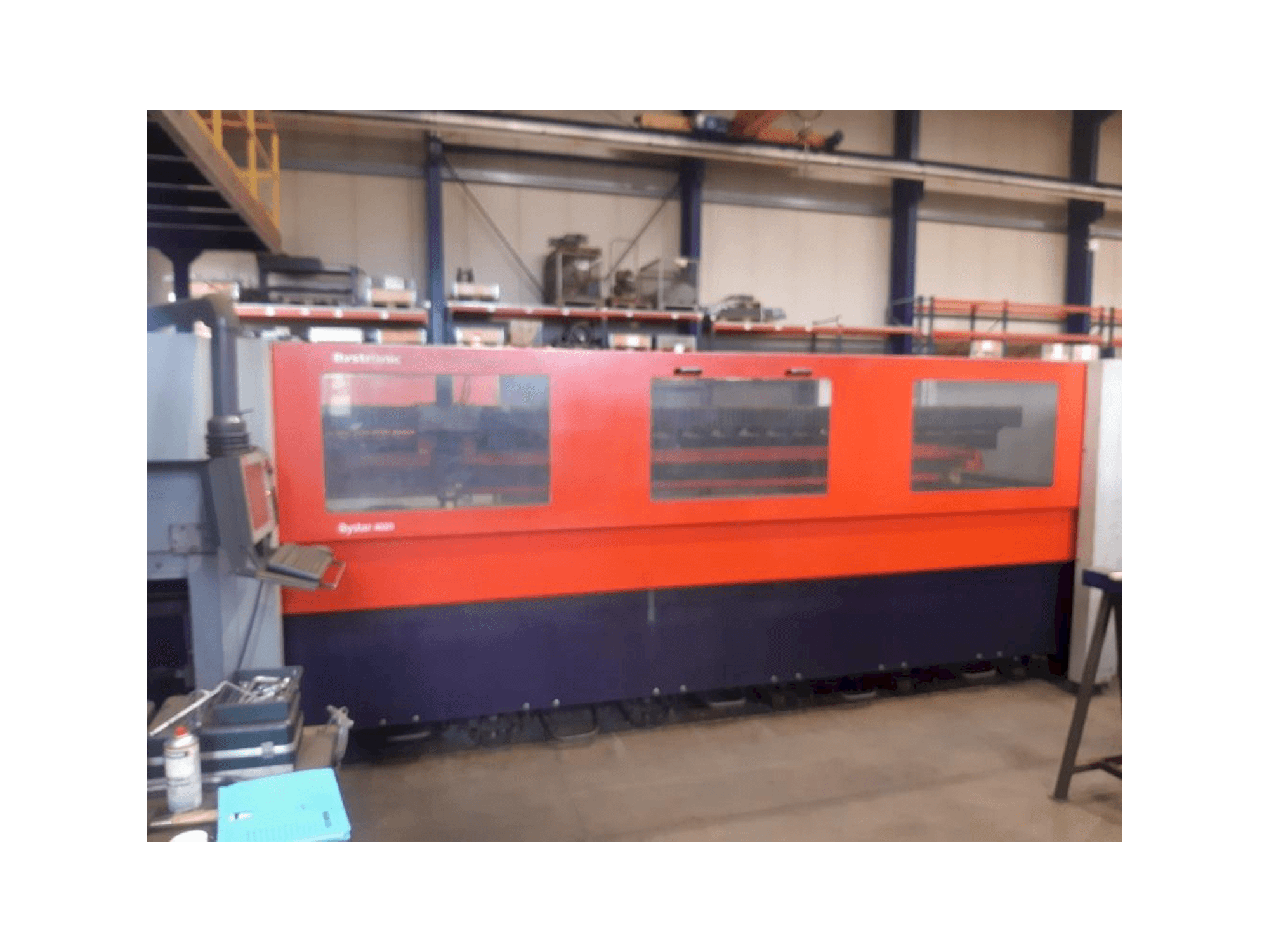 Front view of Bystronic Bystar 4020 machine